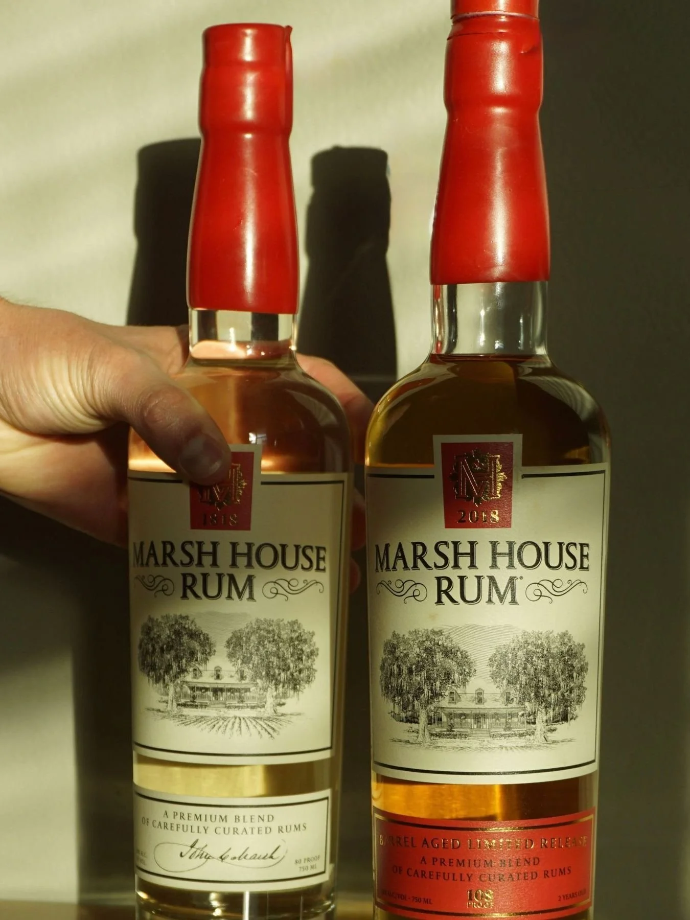 Grab a bottle, grab a glass 🥃  Grab the weekend by the horns. 

#MarshHouseRum #LouisianaRum #BarrelAged #CraftCocktails #SpiritOfLouisiana #PremiumSpirits #RumLife