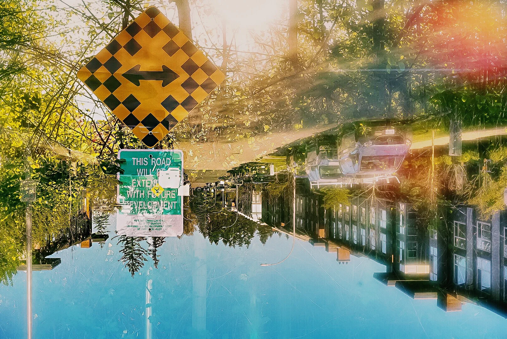 this road will be extended with future development