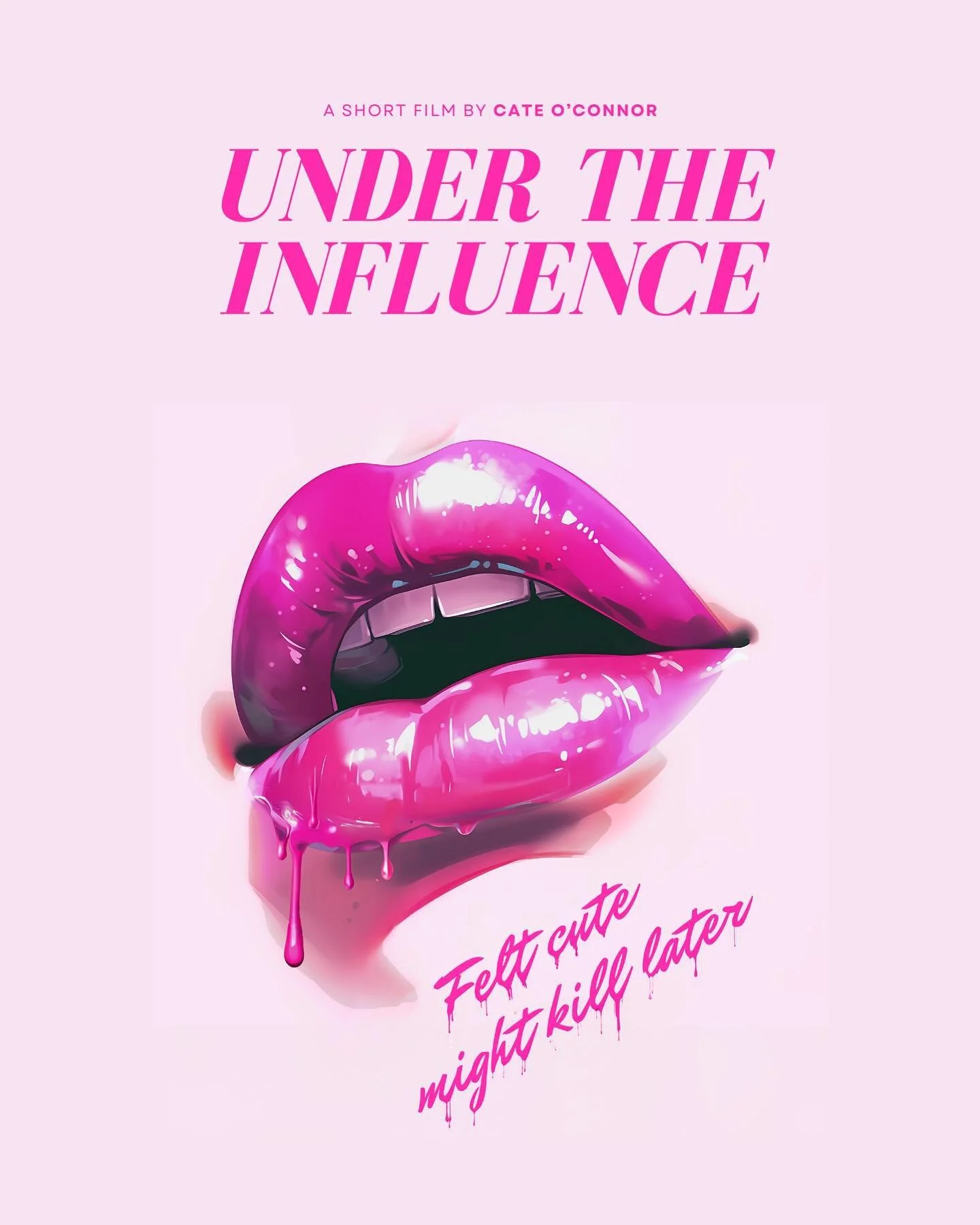 Poster inspired by my best friends Cassandra, Suzanne, and Amy. You know who you are 💖

#poster #posterreveal #filmposter #movieposter #comingsoon #juicy #pink #barbie #cutebutpsycho #shortfilm #film #australianfilm