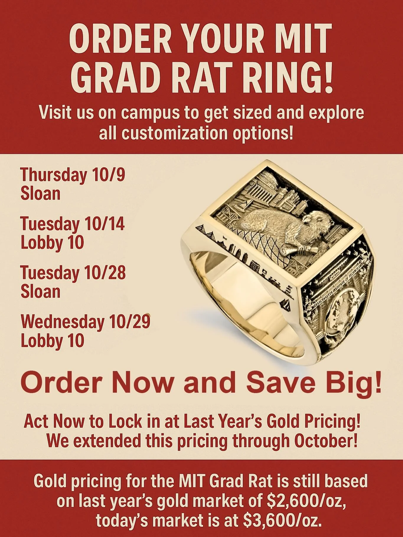 SURPRISE! We were overwhelmed with nearly 400 orders in September and were able to extend last year&rsquo;s pricing through October! We have four more ordering sessions and more surprises lined up. 🐀 #phd #mba #masters #gradrat #mit #gradstudent
