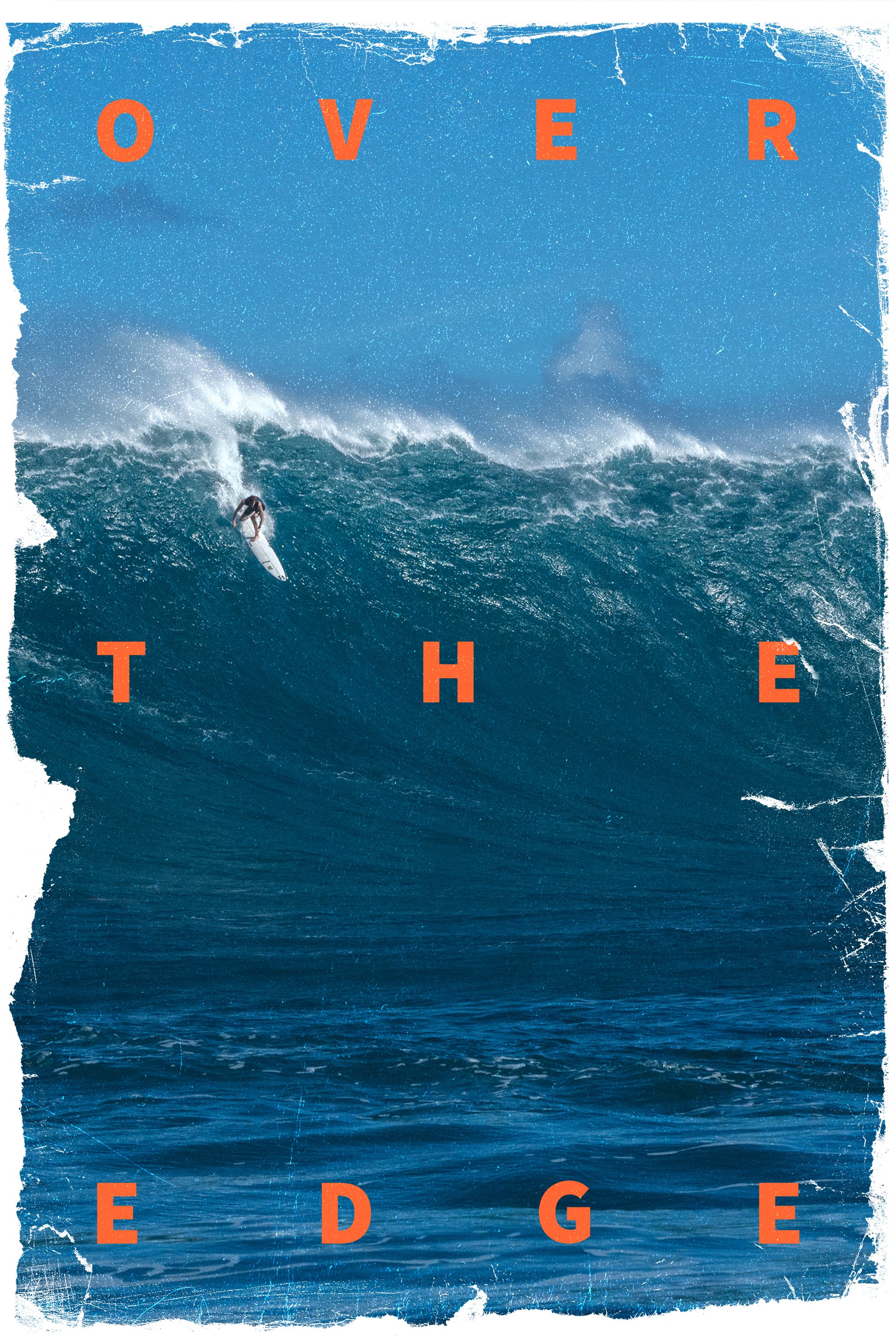 Big Wave Surfing in Over the Edge, a Stitch Films documentary feature