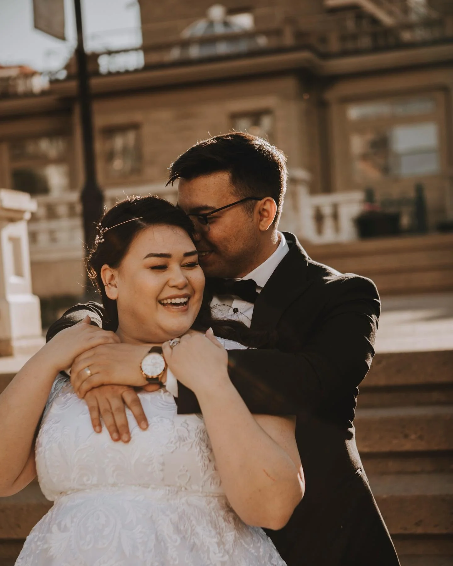 Mr. &amp; Mrs. 🤍 

#yycmakeupartist #calgarybride