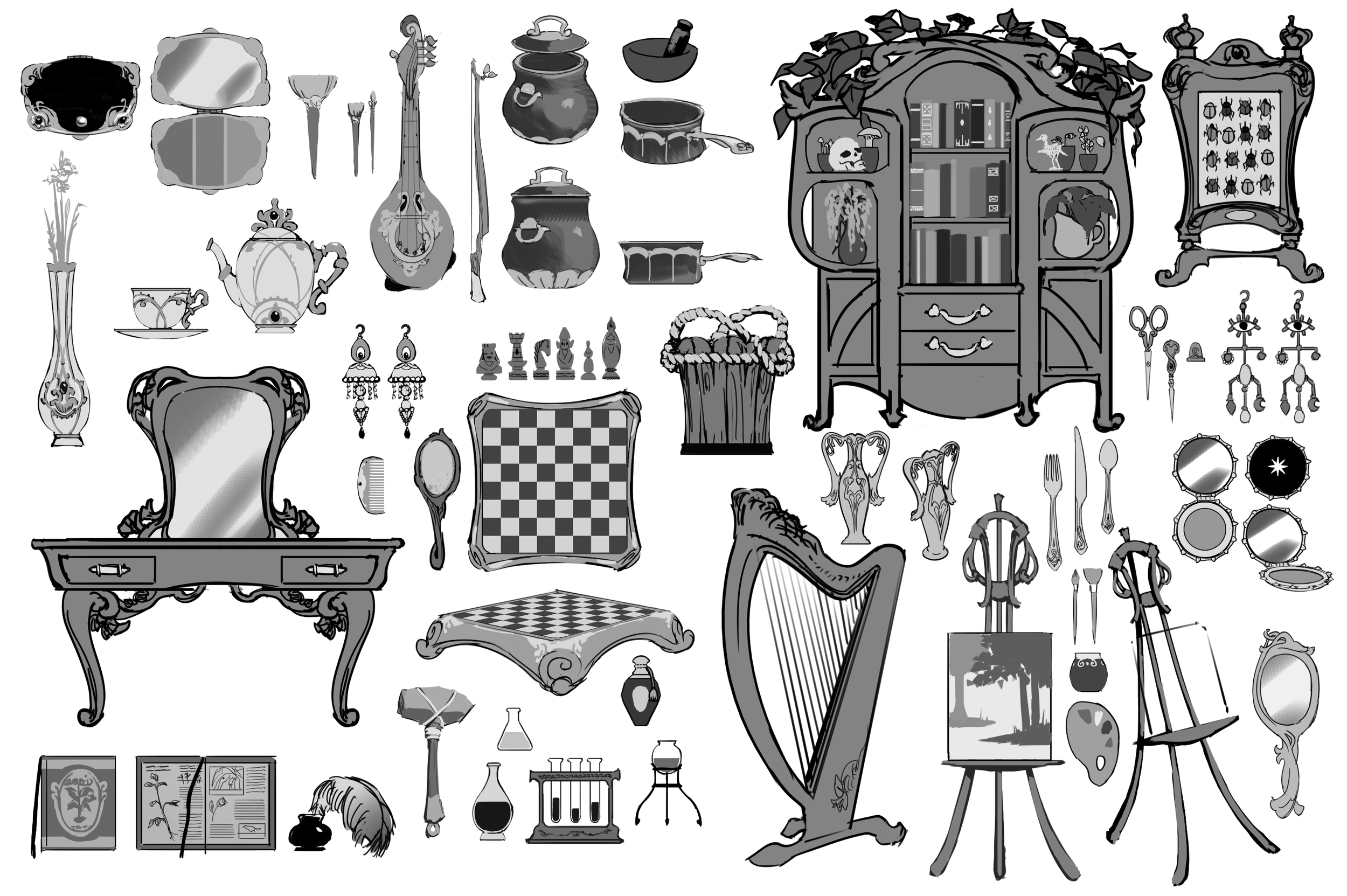 Various Item & Furniture Concepts (2019)