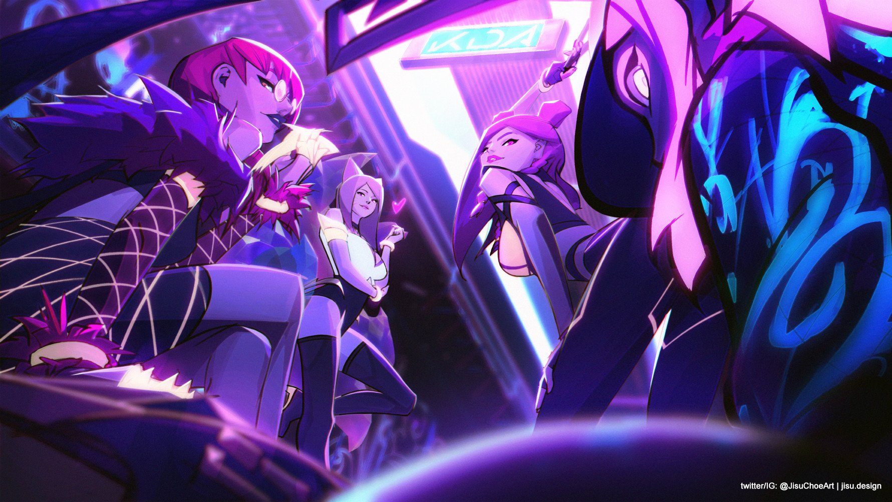'KDA' League of Legends Fanart (2018)