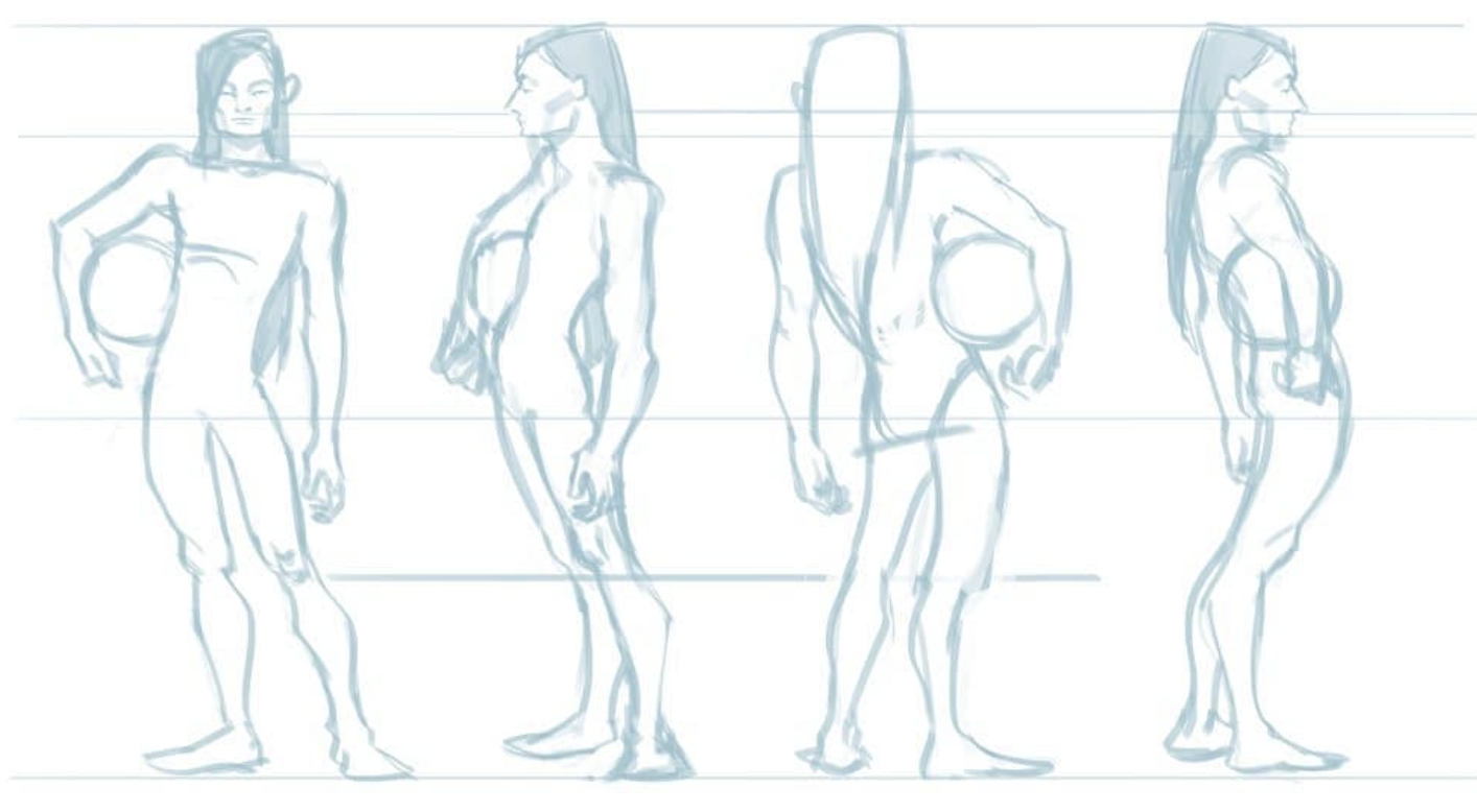 Body Shape Turnarounds (2023)