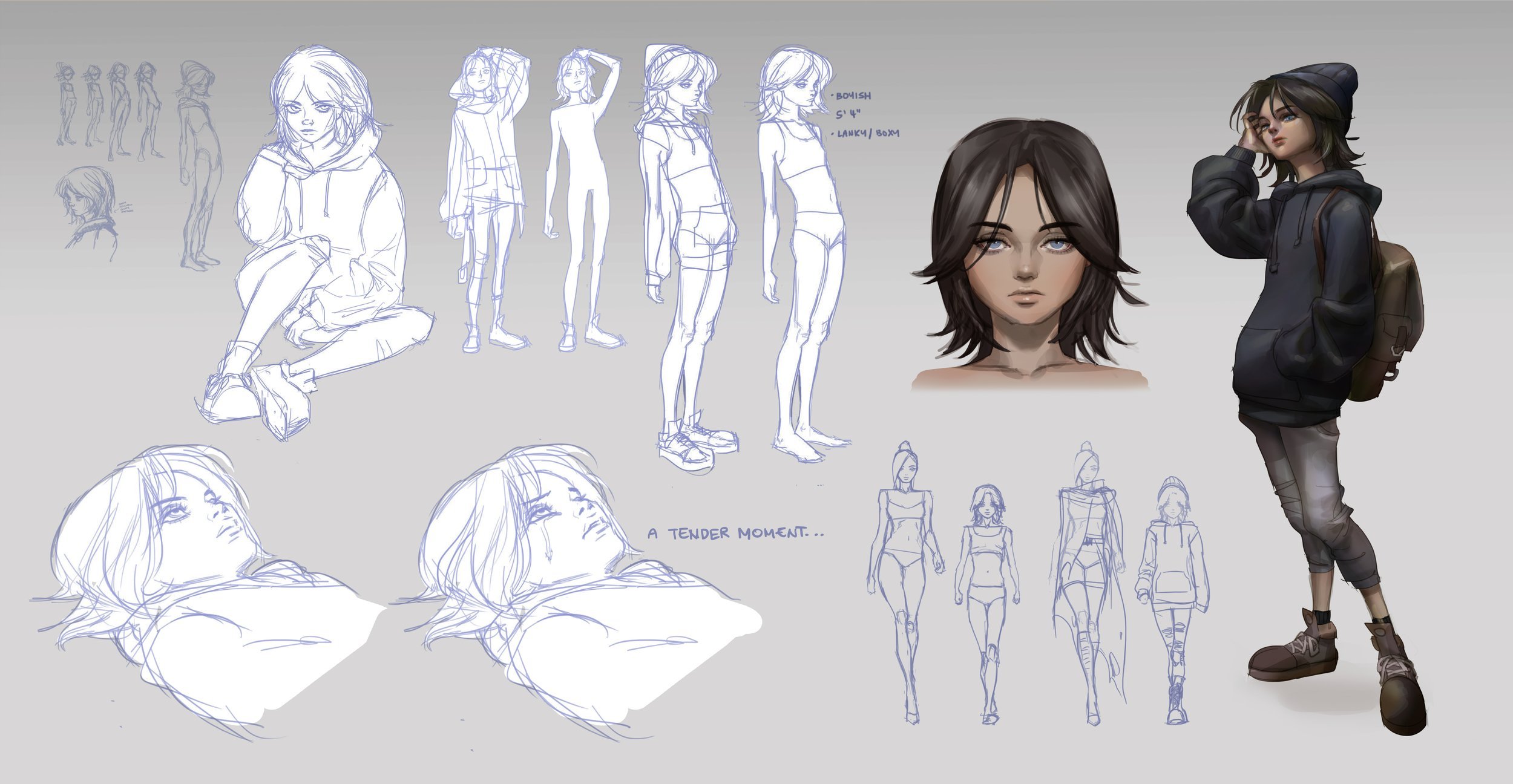 'Nova' & 'Dolly' Character Sheets (2022)
