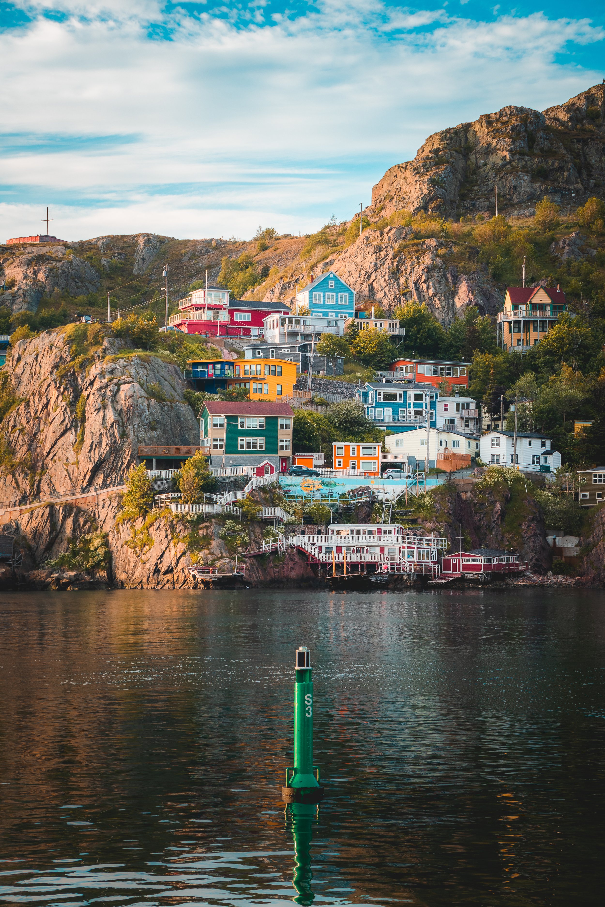 St. John NL Harbour Houses Golden Hour.jpg