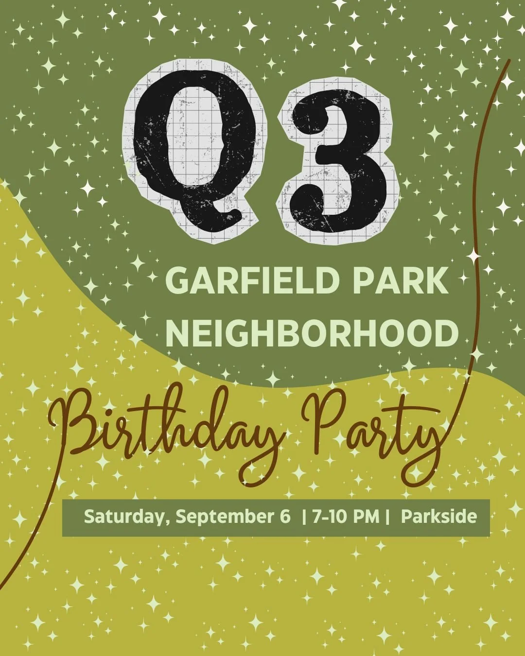 Q3 Neighborhood Birthday Party