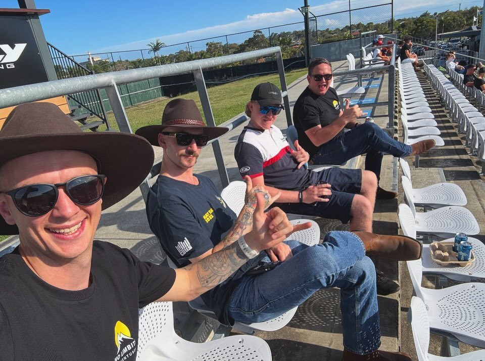 Perfect way to spend boys night at @ausxopensupercross 👌🏻👌🏻🤩