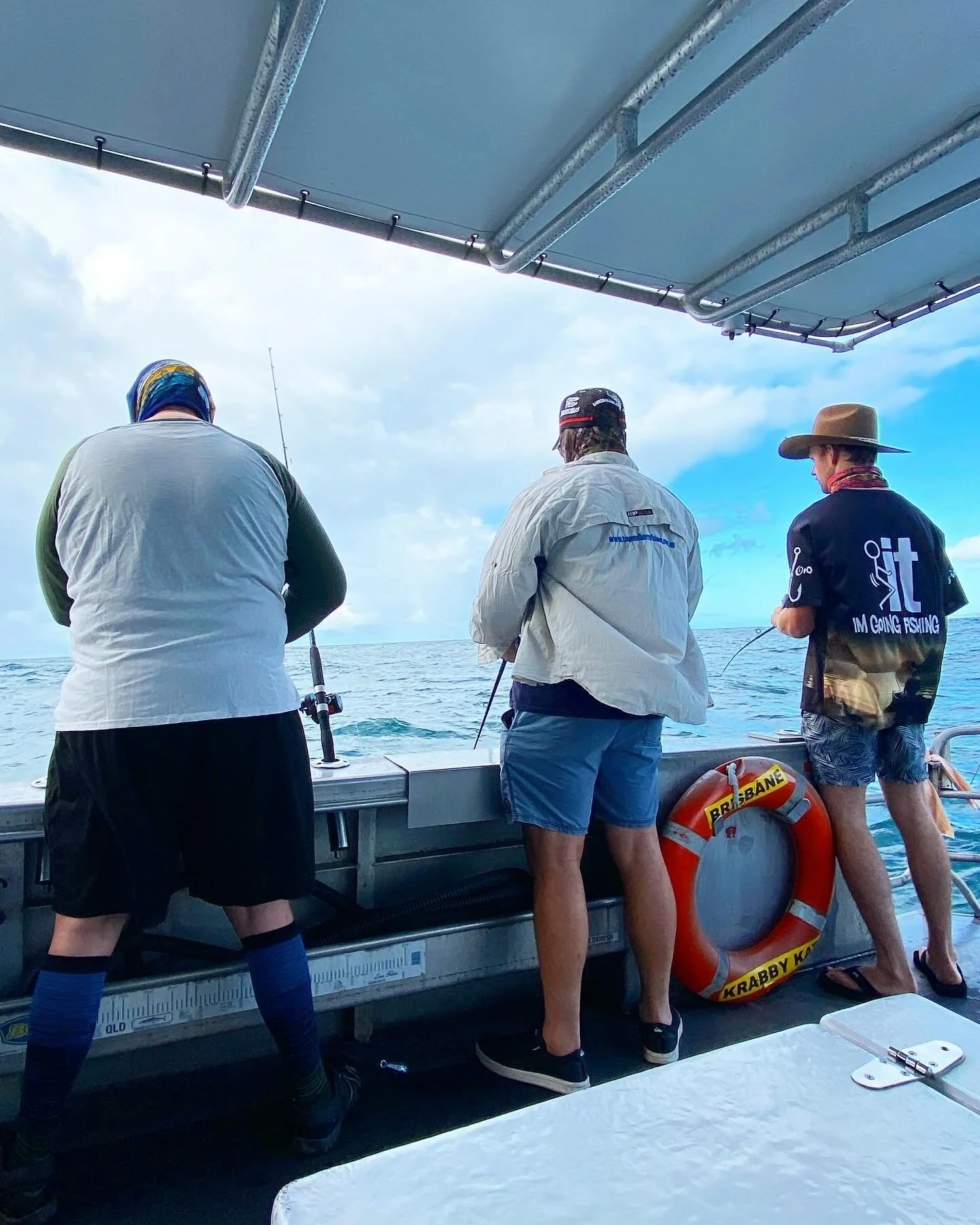 Looking forward to some blue skies for another fishing trip 🎣 🤩 we love being out on the water🌊