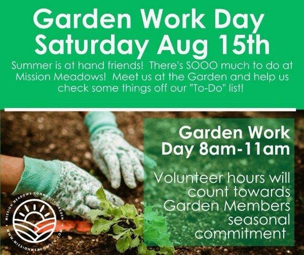 Come see us tomorrow!

#mmcg #communitygarden #spokanegardens #volunteerspokane