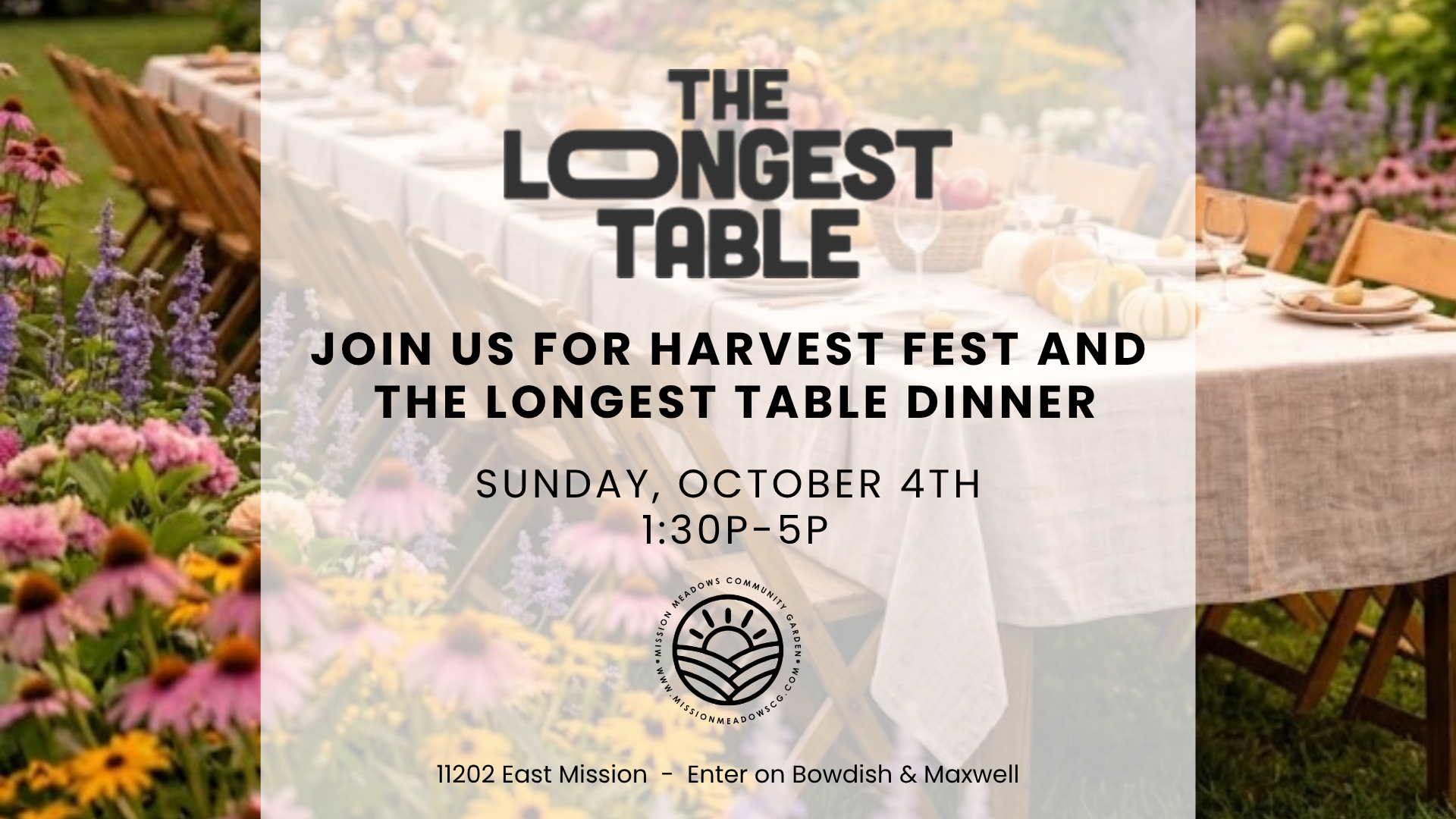The Longest Table & Harvest Fest