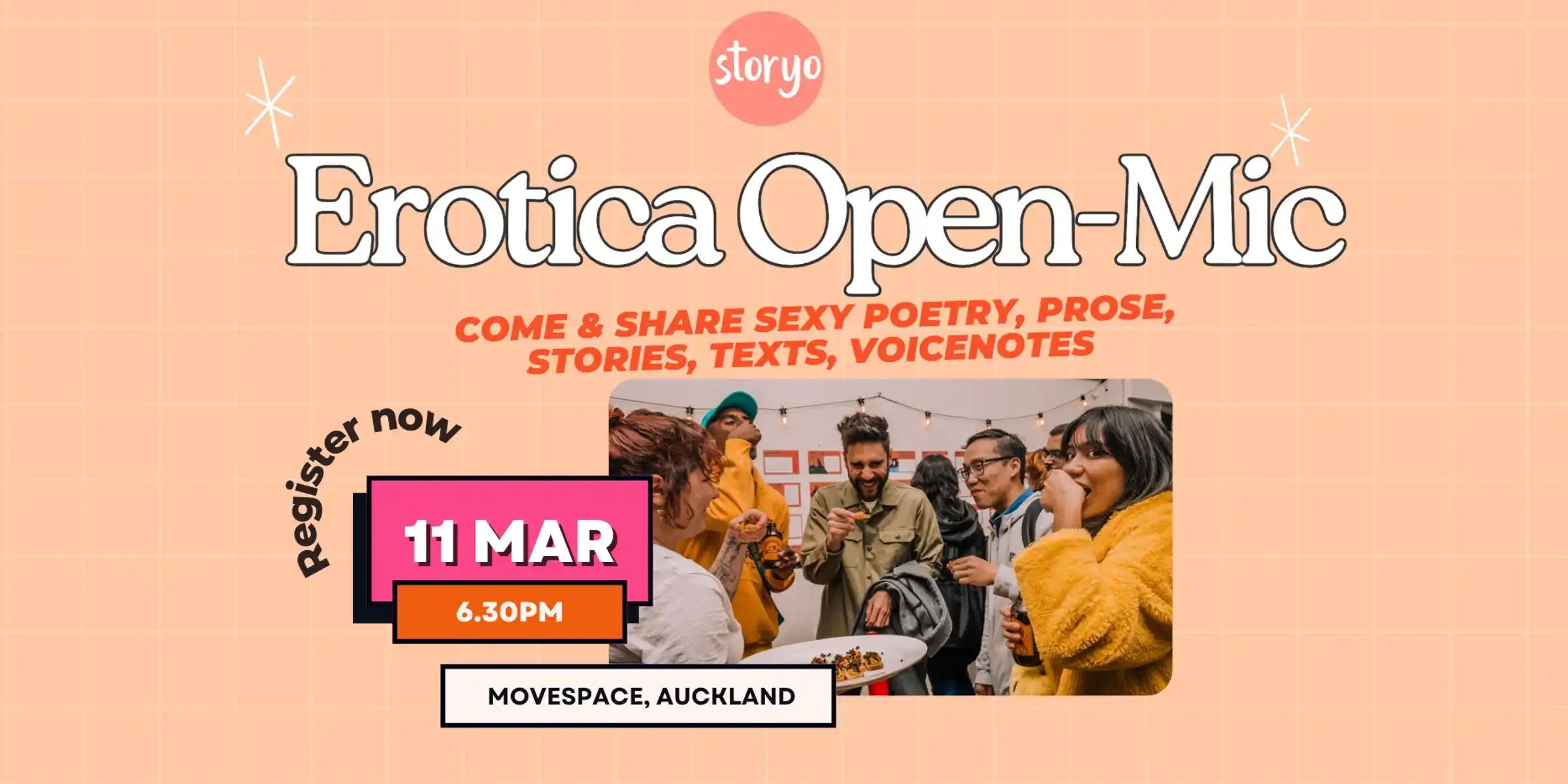 Erotica Open Mic Reading