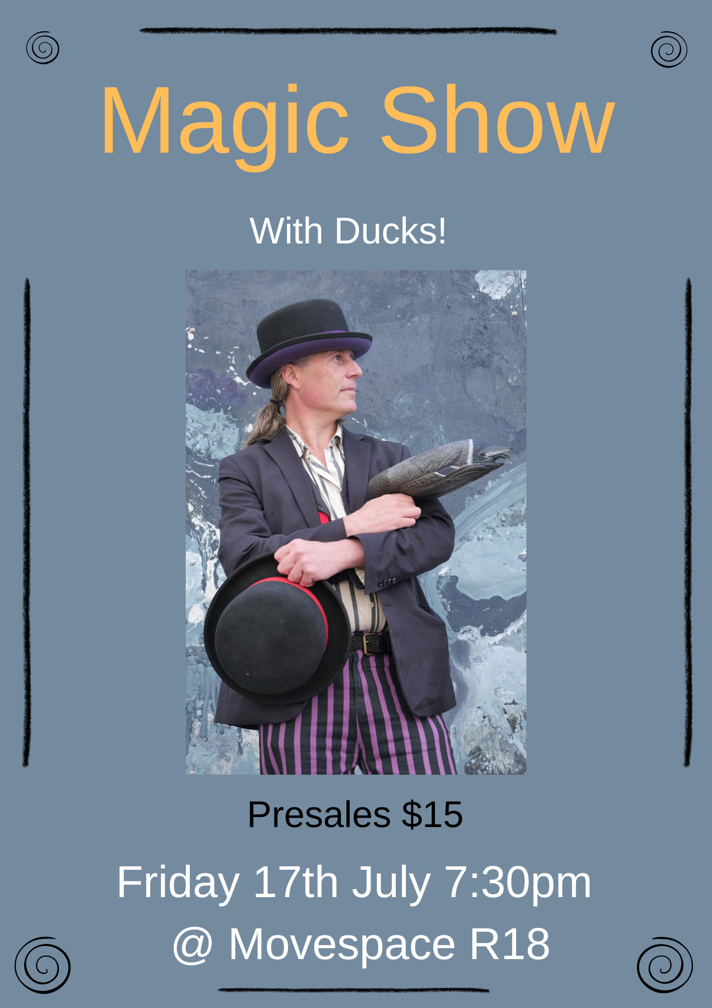 A Magic Show with Ducks and some Juggling