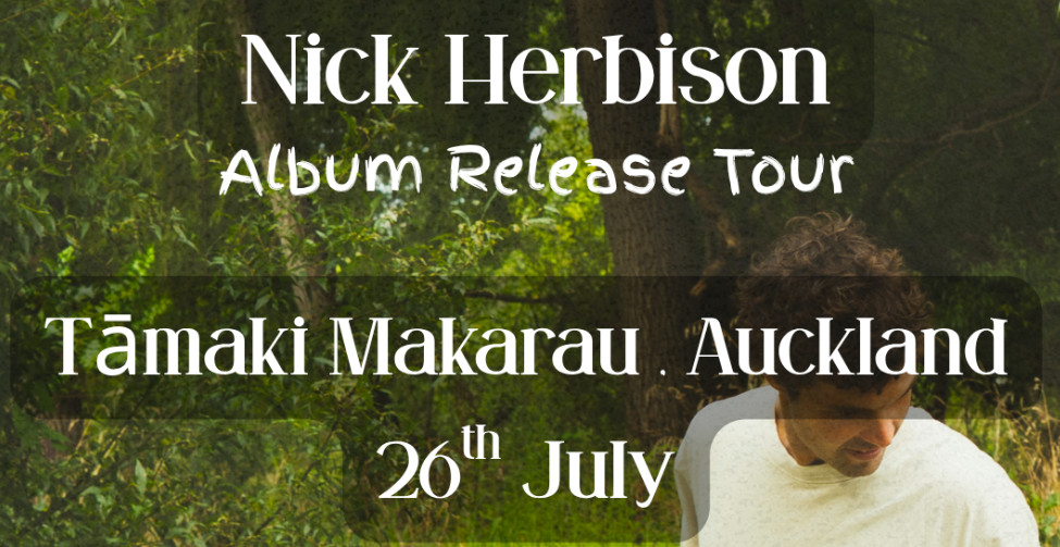 Nick Herbison Album Release Tour