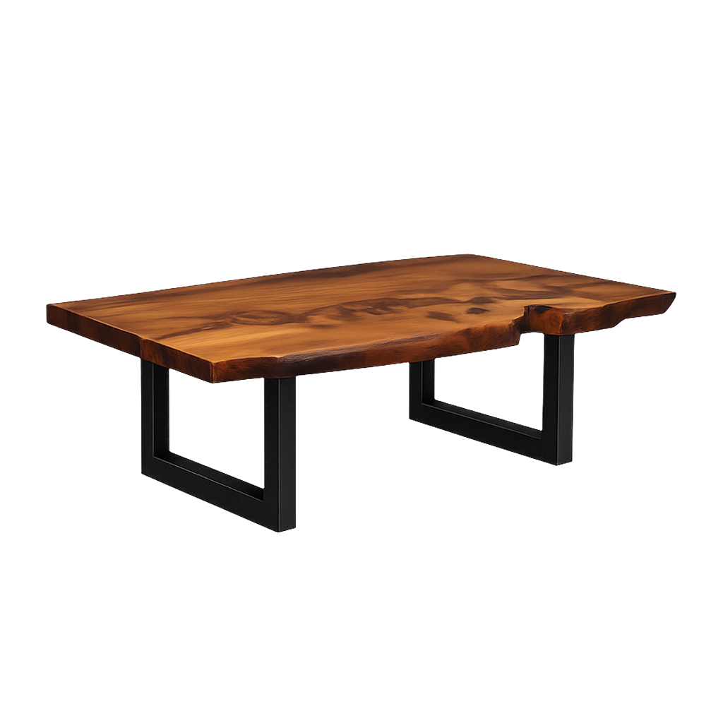 LS Raw Wood Coffee Table
