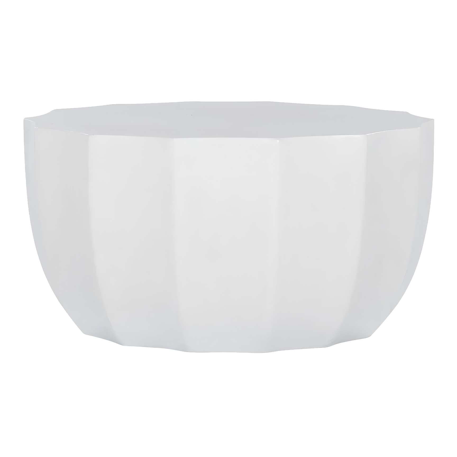 Verona Concrete Coffee Table in White