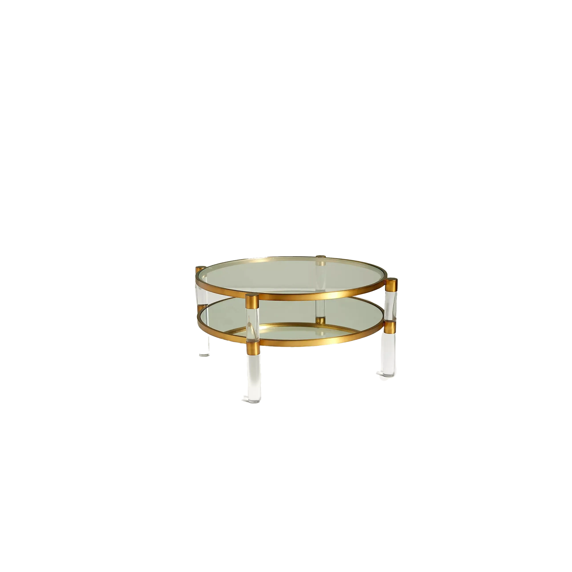 _Oscarine Lucite Mirrored Round Coffee Table GLASS_.png