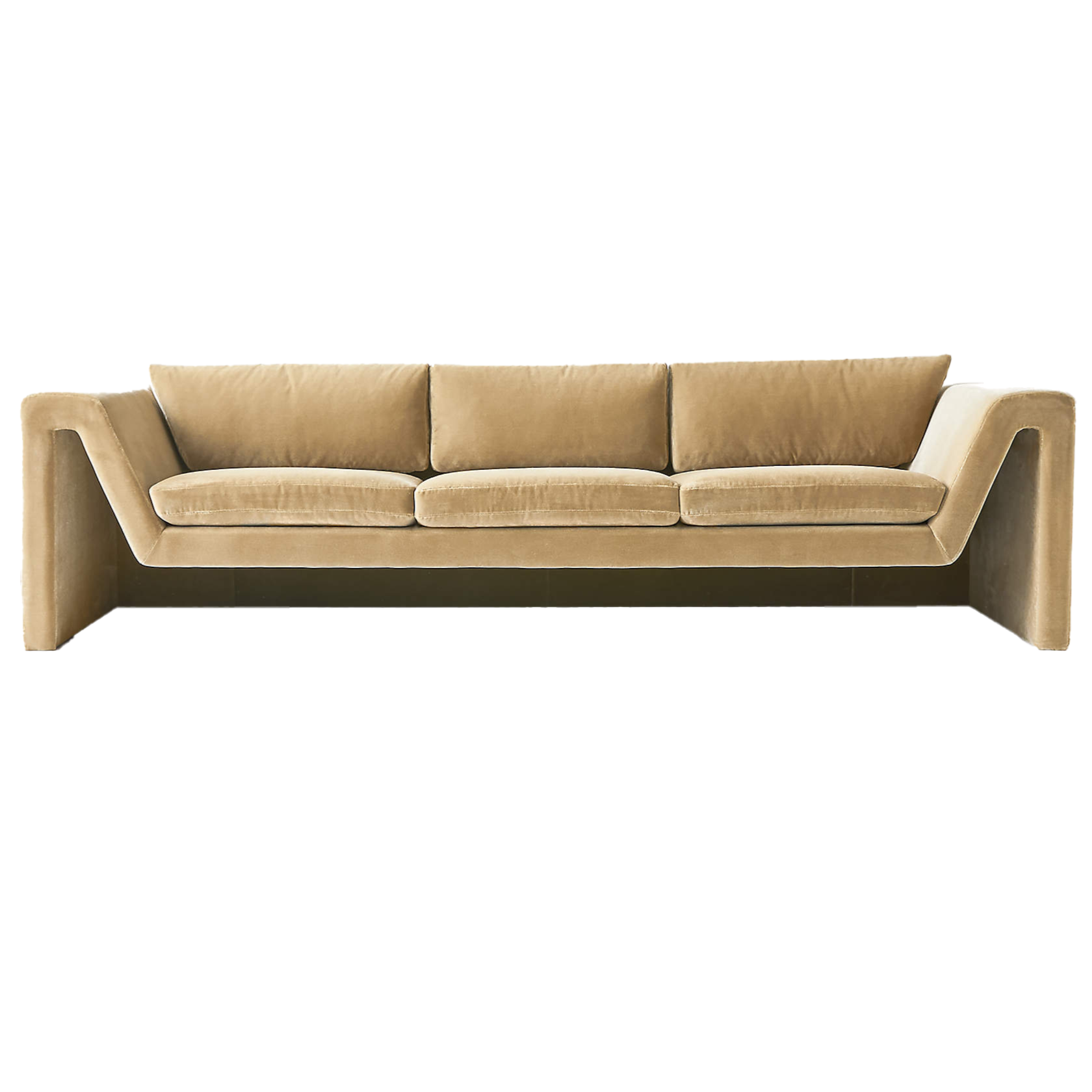 Perimeter Camel Sofa