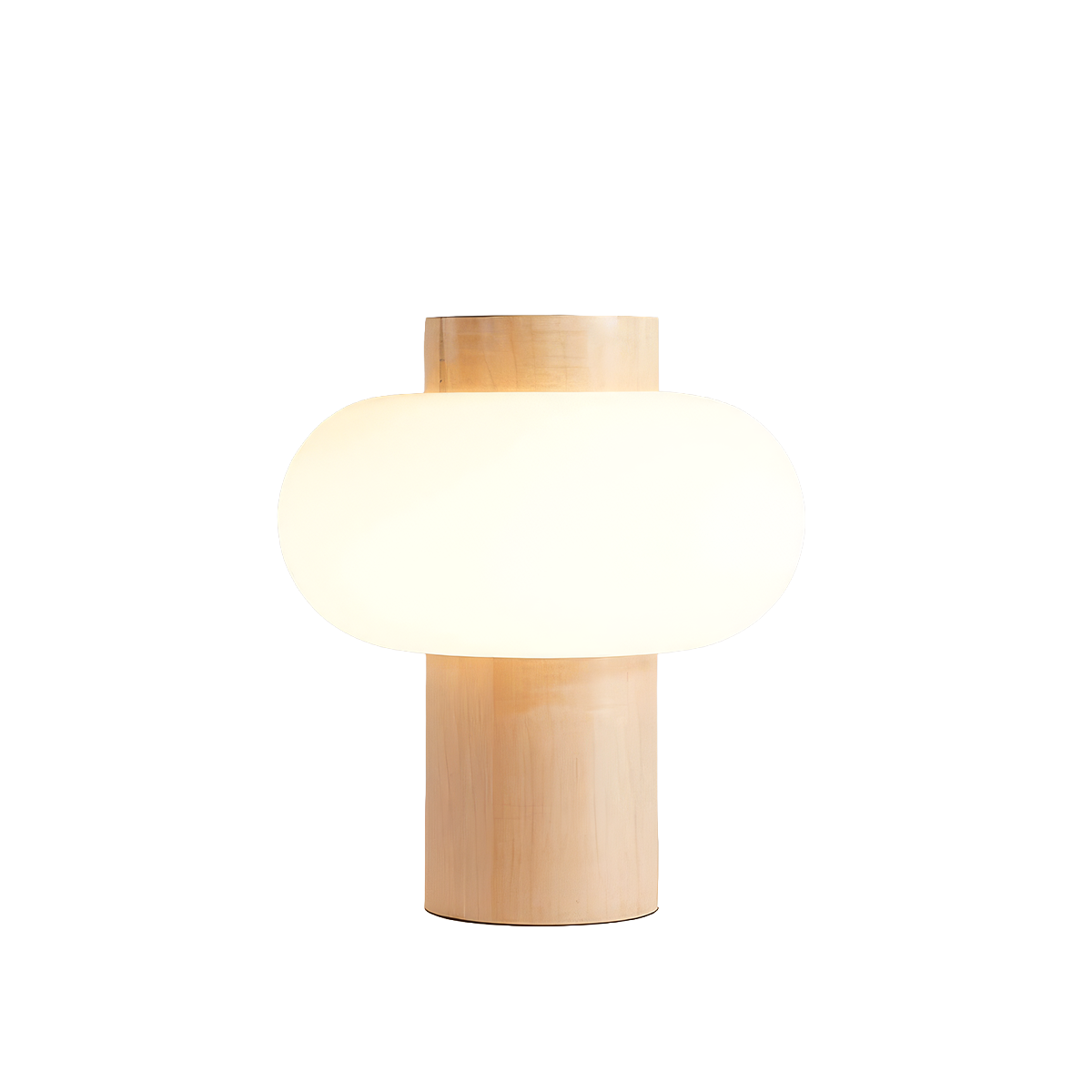 Wood Bubble Lamp