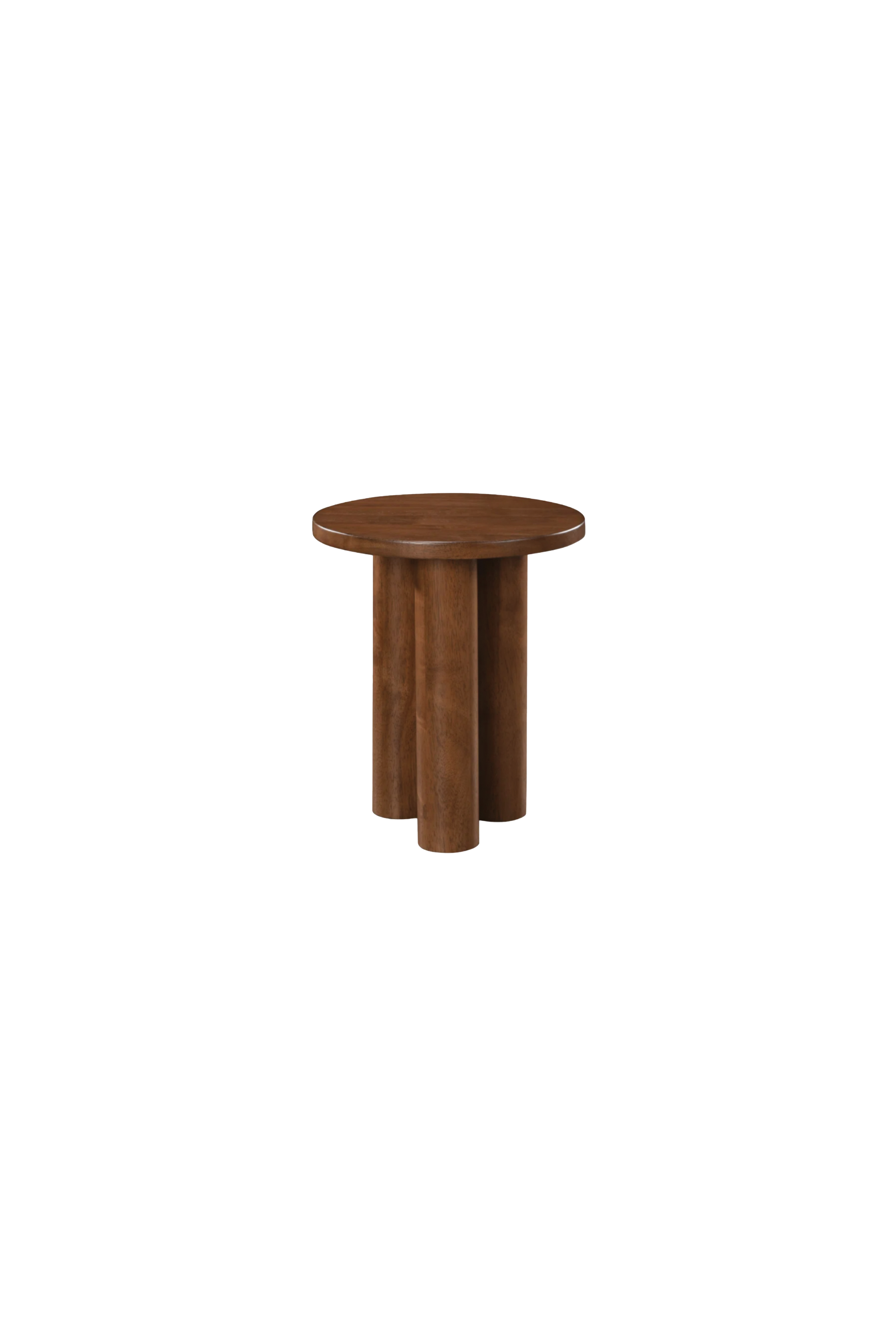 Kulyu Solid Wood Walnut End Table