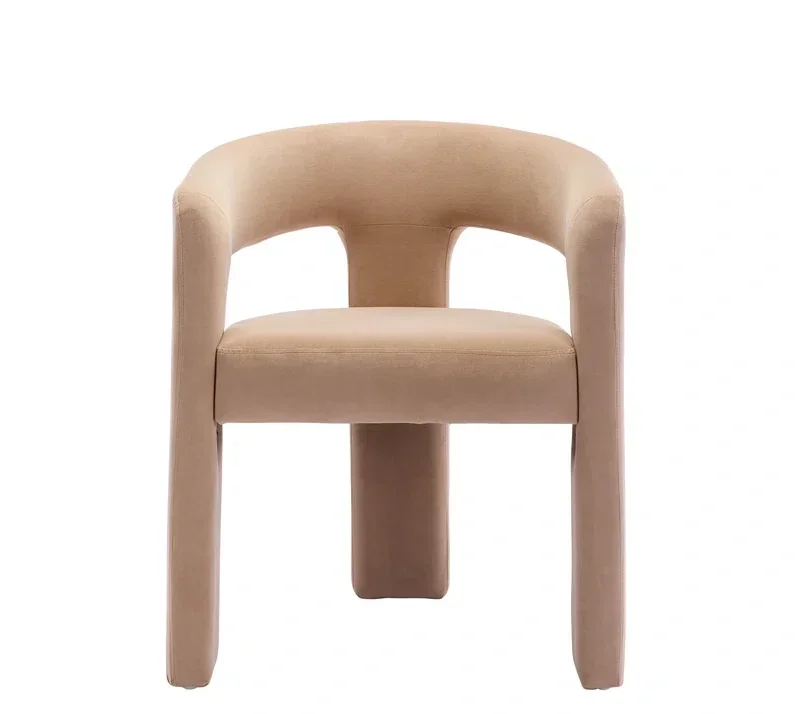 Upholstered Beige Dining Chair