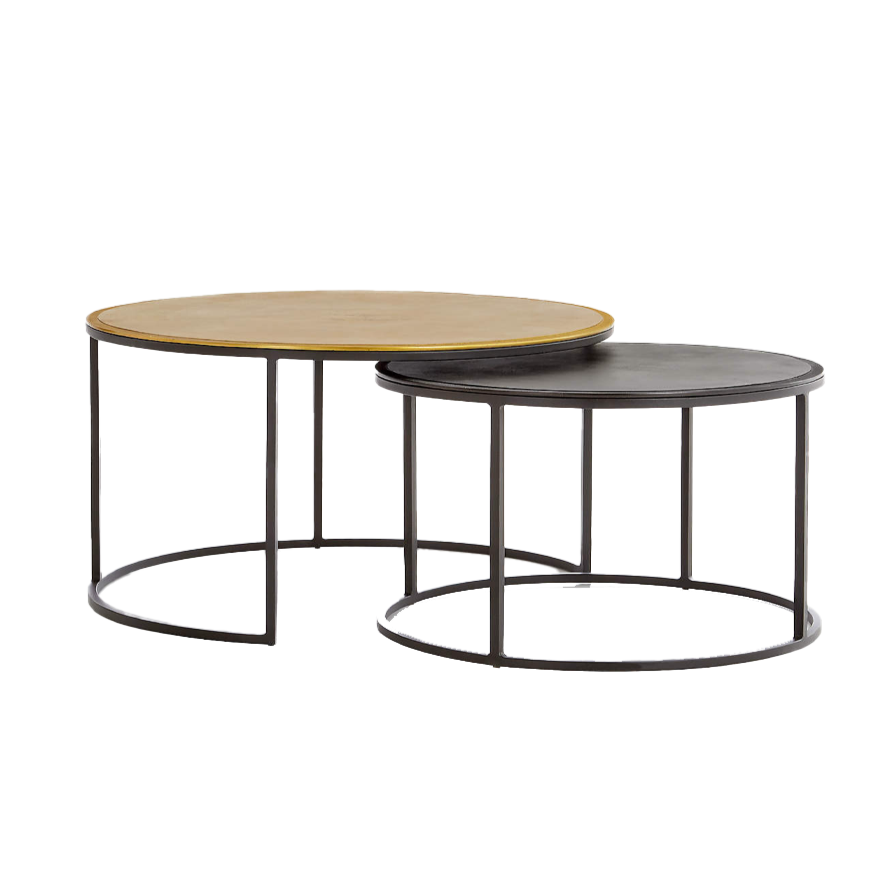Knurl Nesting Coffee Tables