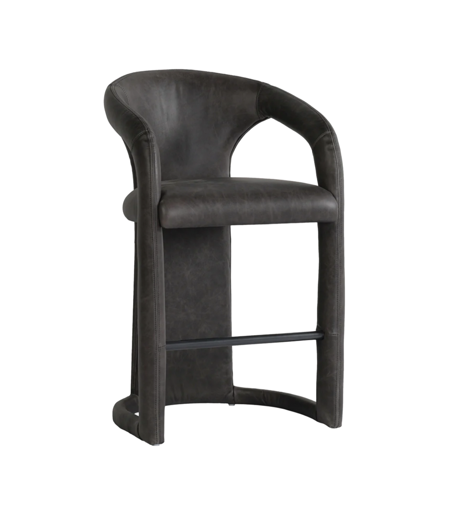 ArchieDistressedBlackLeatherCounterstool.png