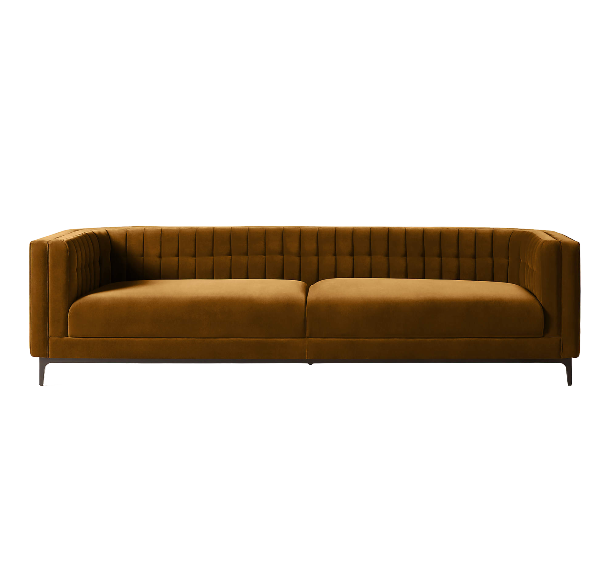 Amber Velvet Sofa