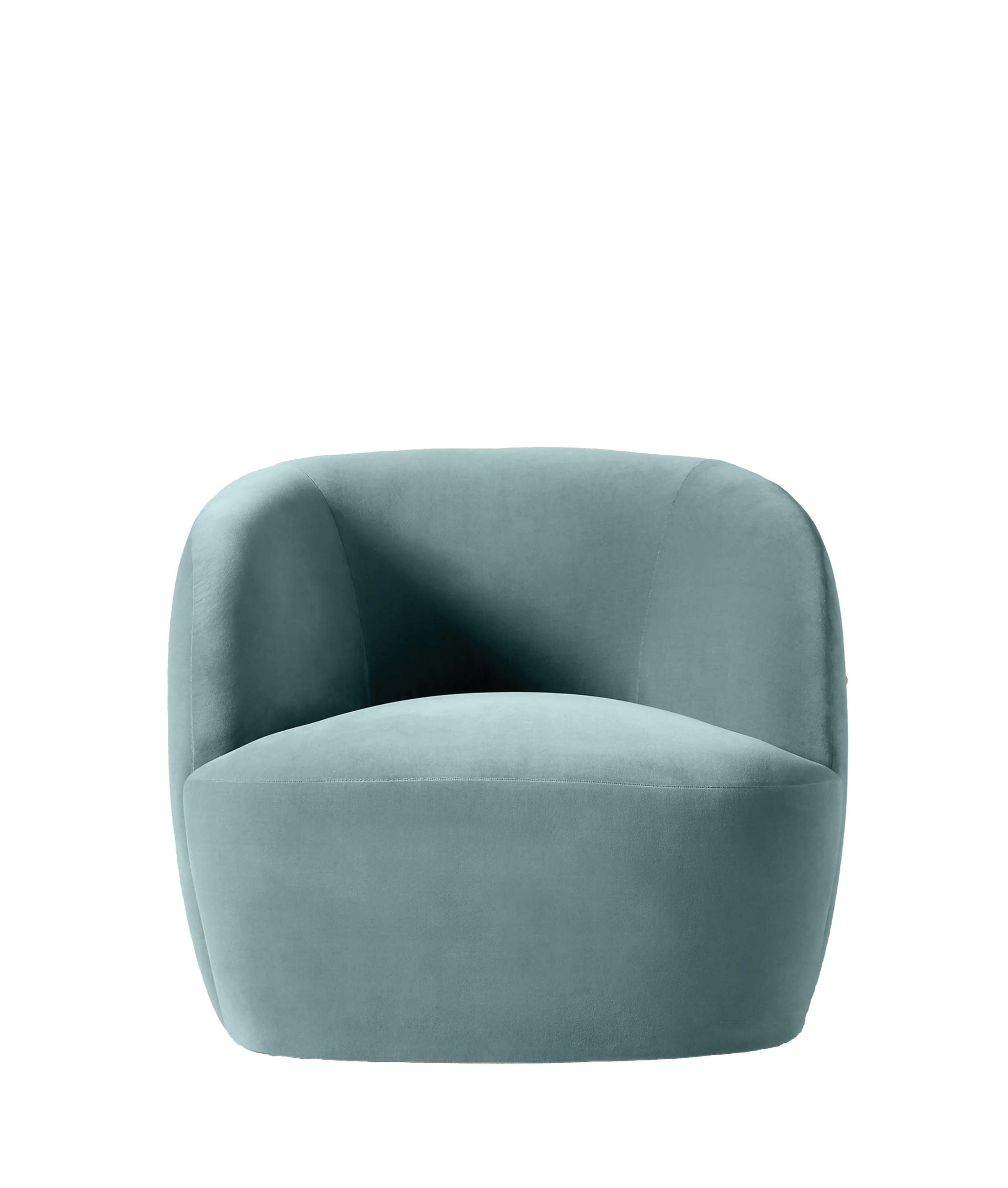 Light Blue Swivel Chair
