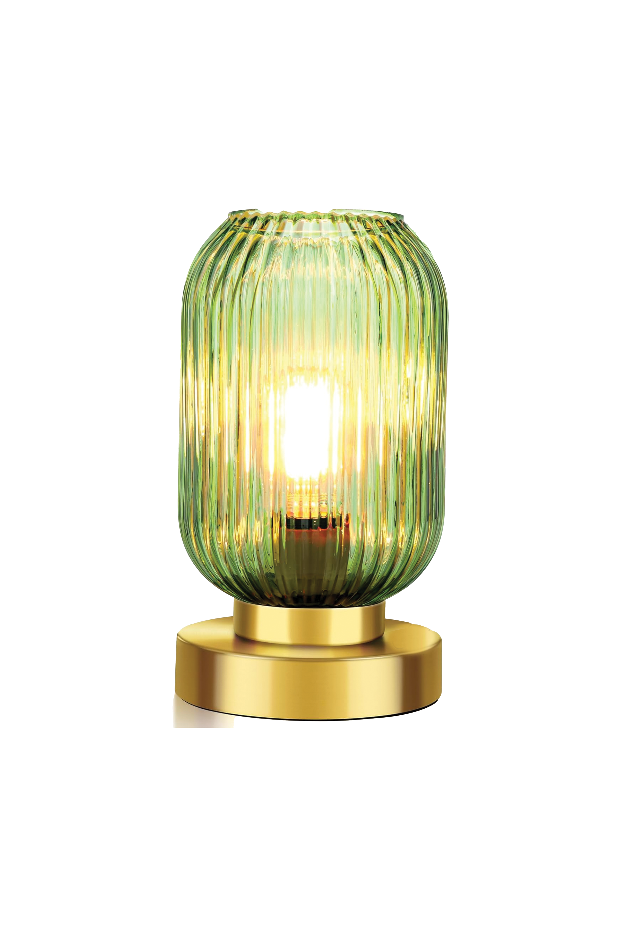 Green and Gold Table Lamp