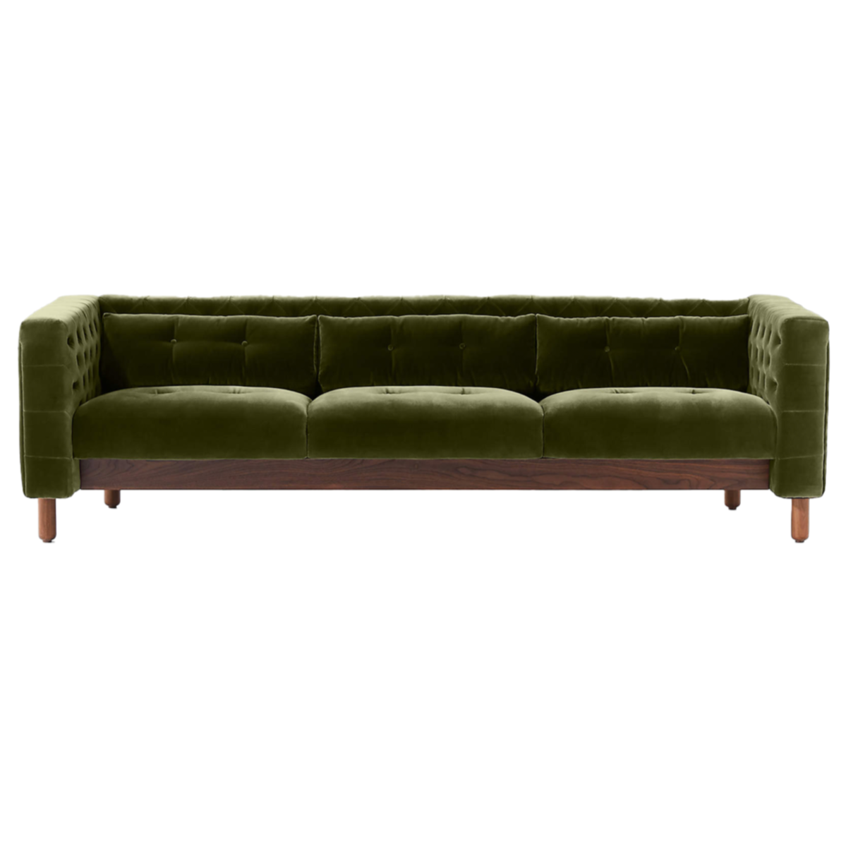 Green Velvet Sofa
