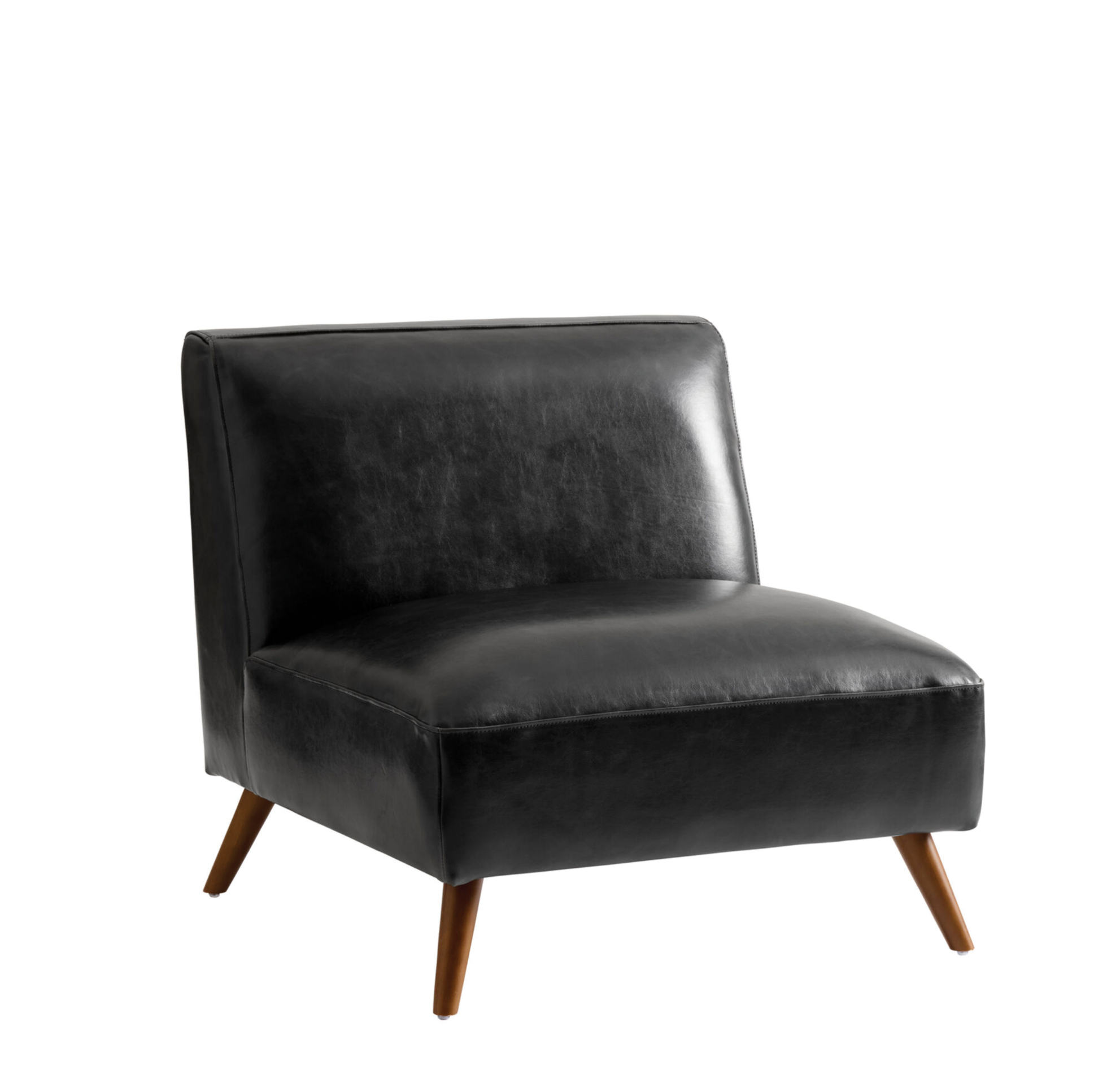 Huxley Mid Century Leather Chair