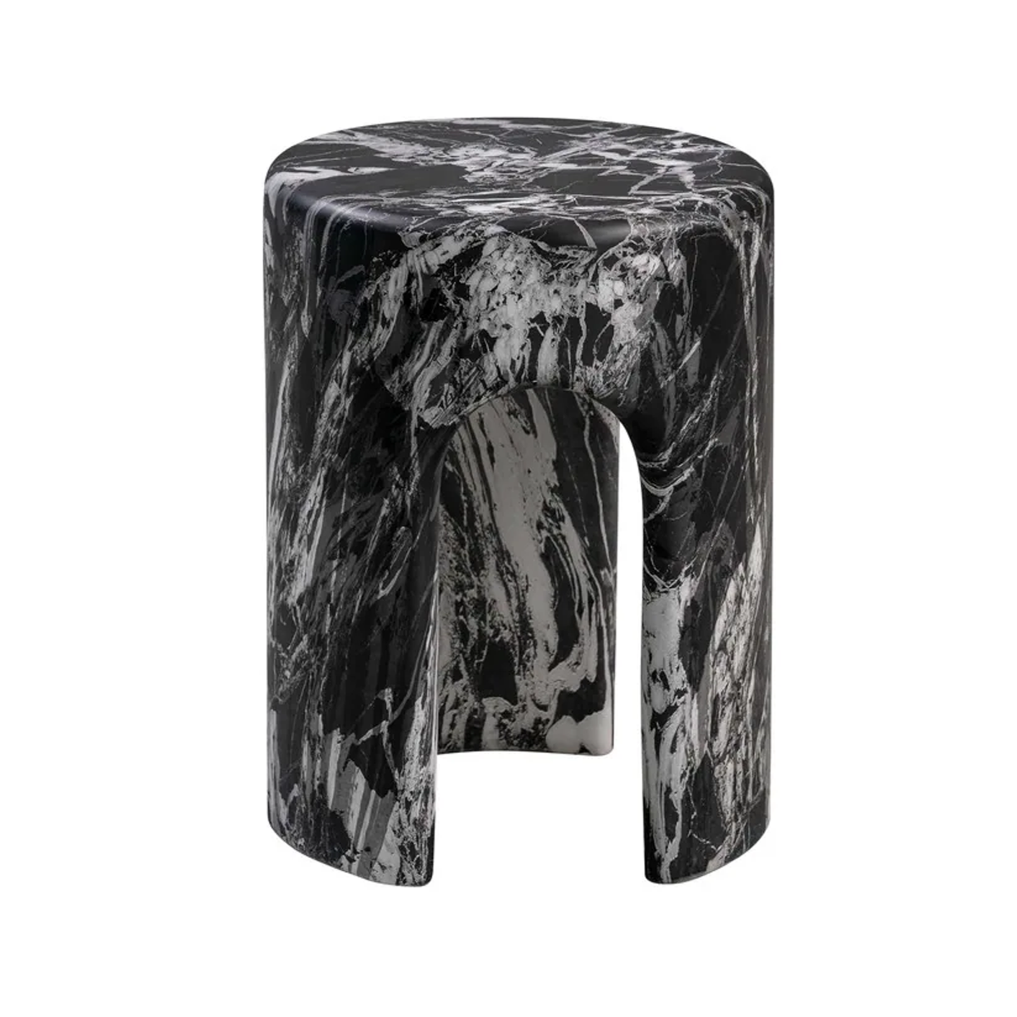 Tri-Leg Marble Side Table