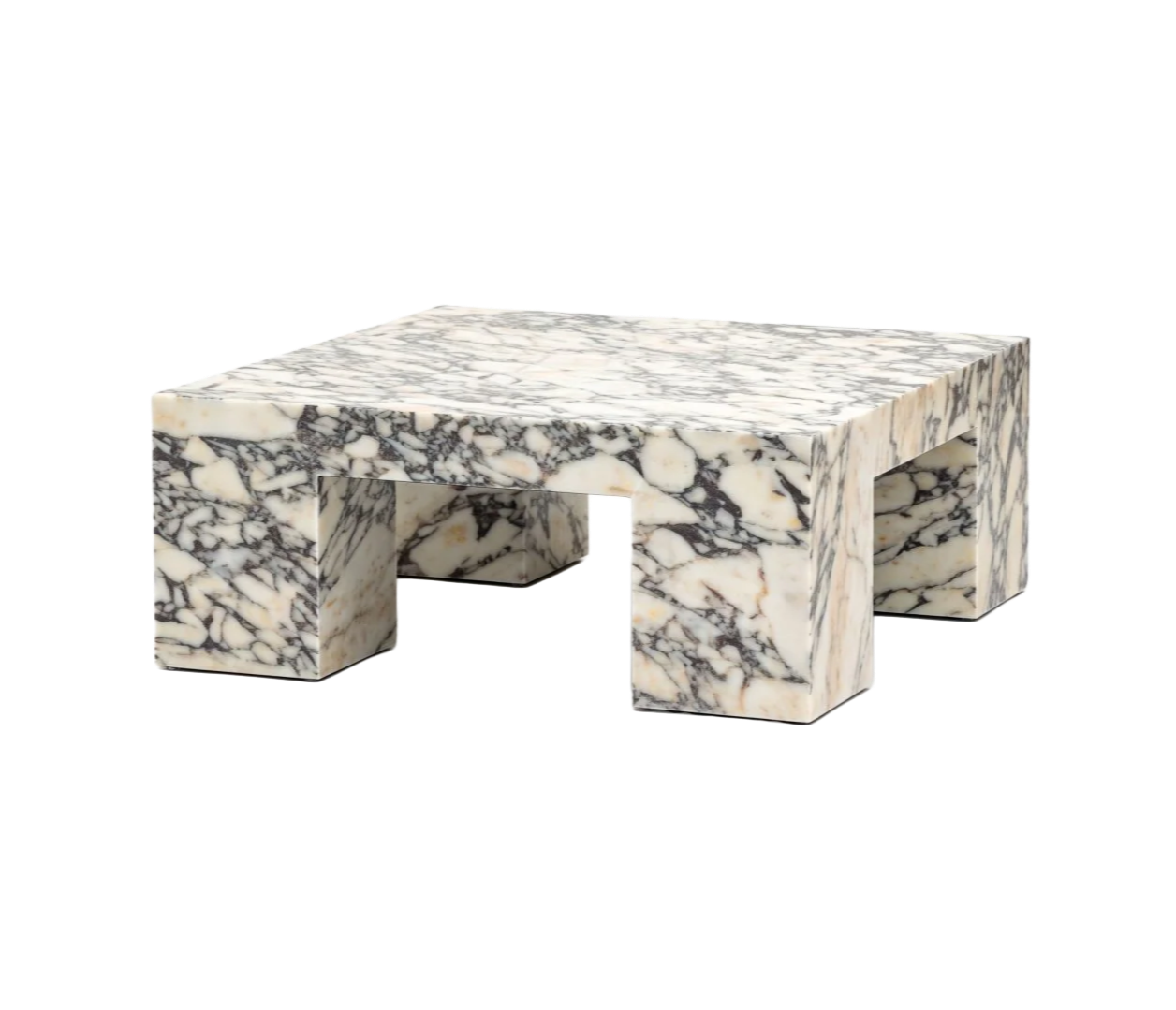 Filled Travertine Coffee Table