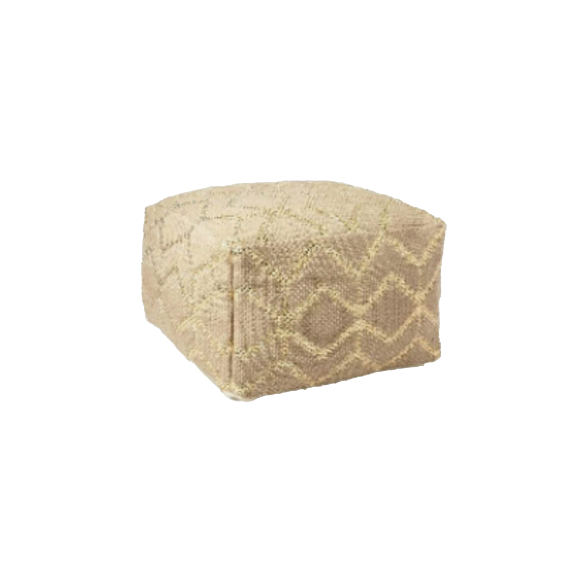 Neutral Tone Pouf