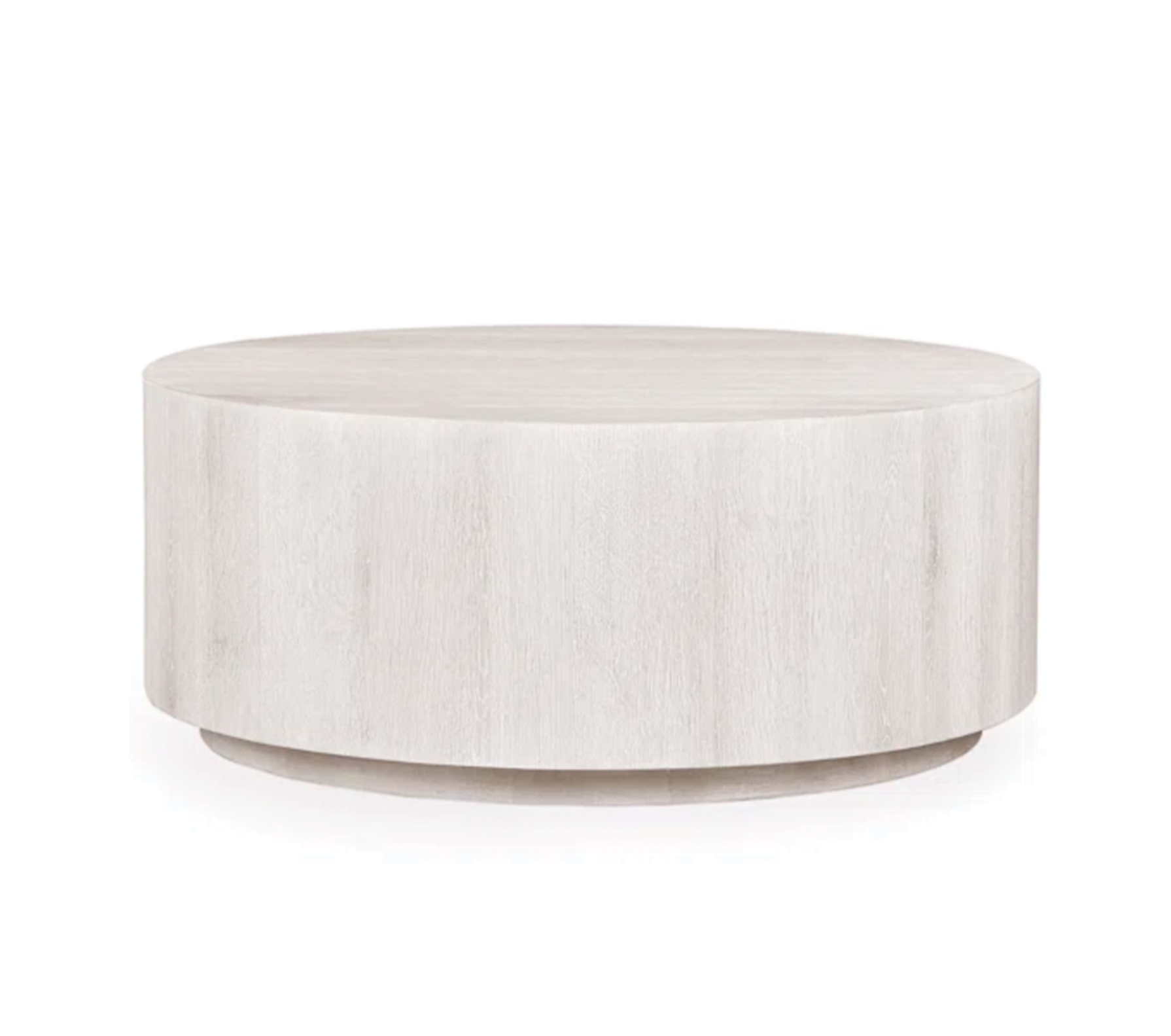 Layne White Oak Round Coffee Table