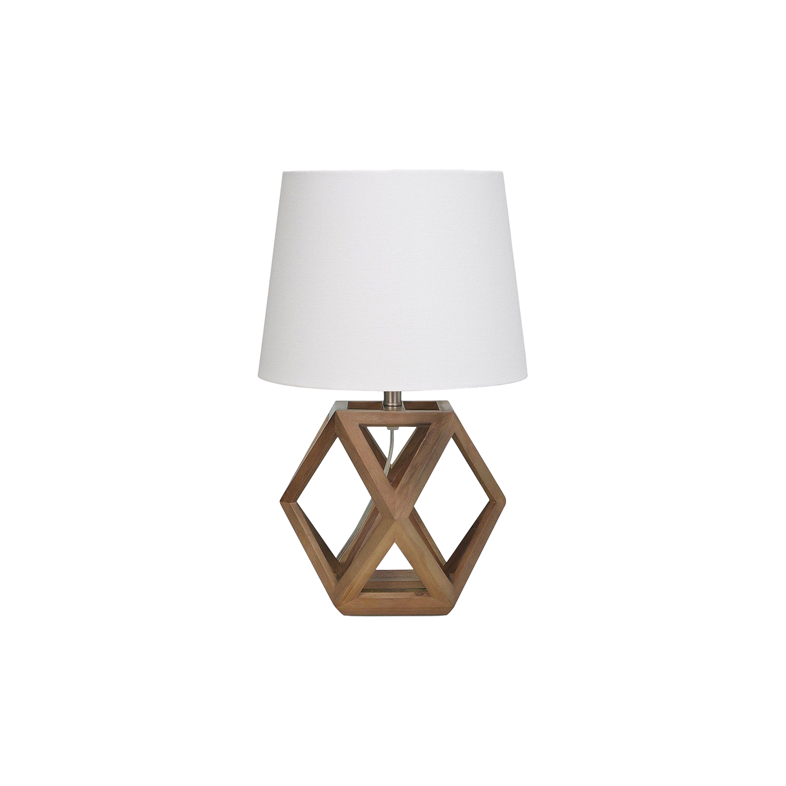 Wood Framed Table Lamp