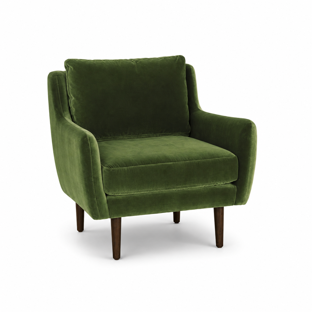 Emerald Green Accent Armchair