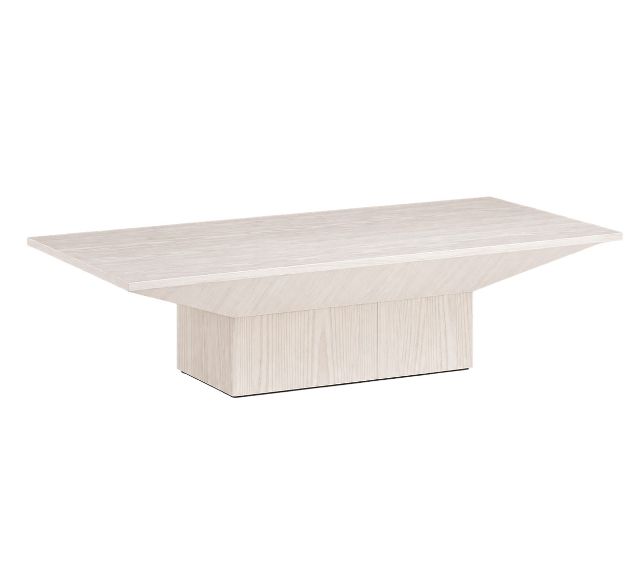 Rectangular Pine Wood Coffee Table