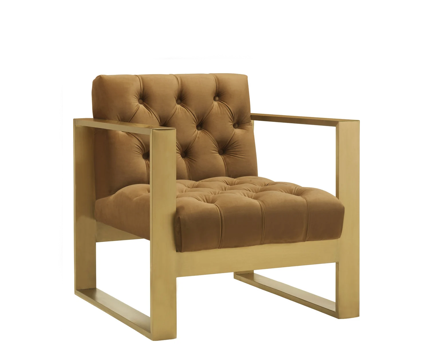 Gold Accent Armchair