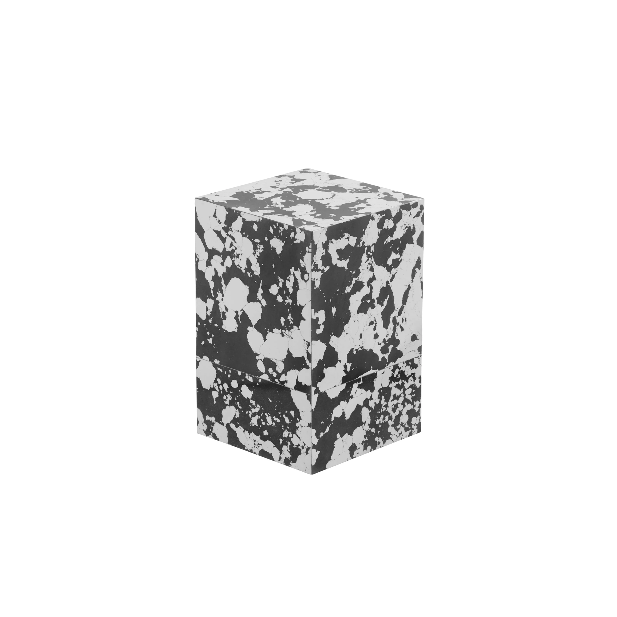 Spotted Resin Side Table