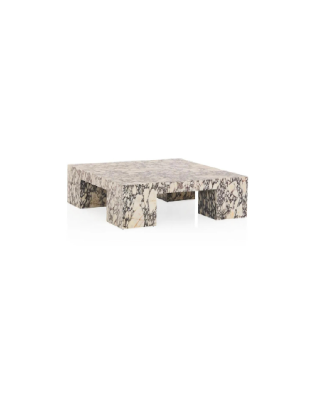 Filled Travertine Coffee Table