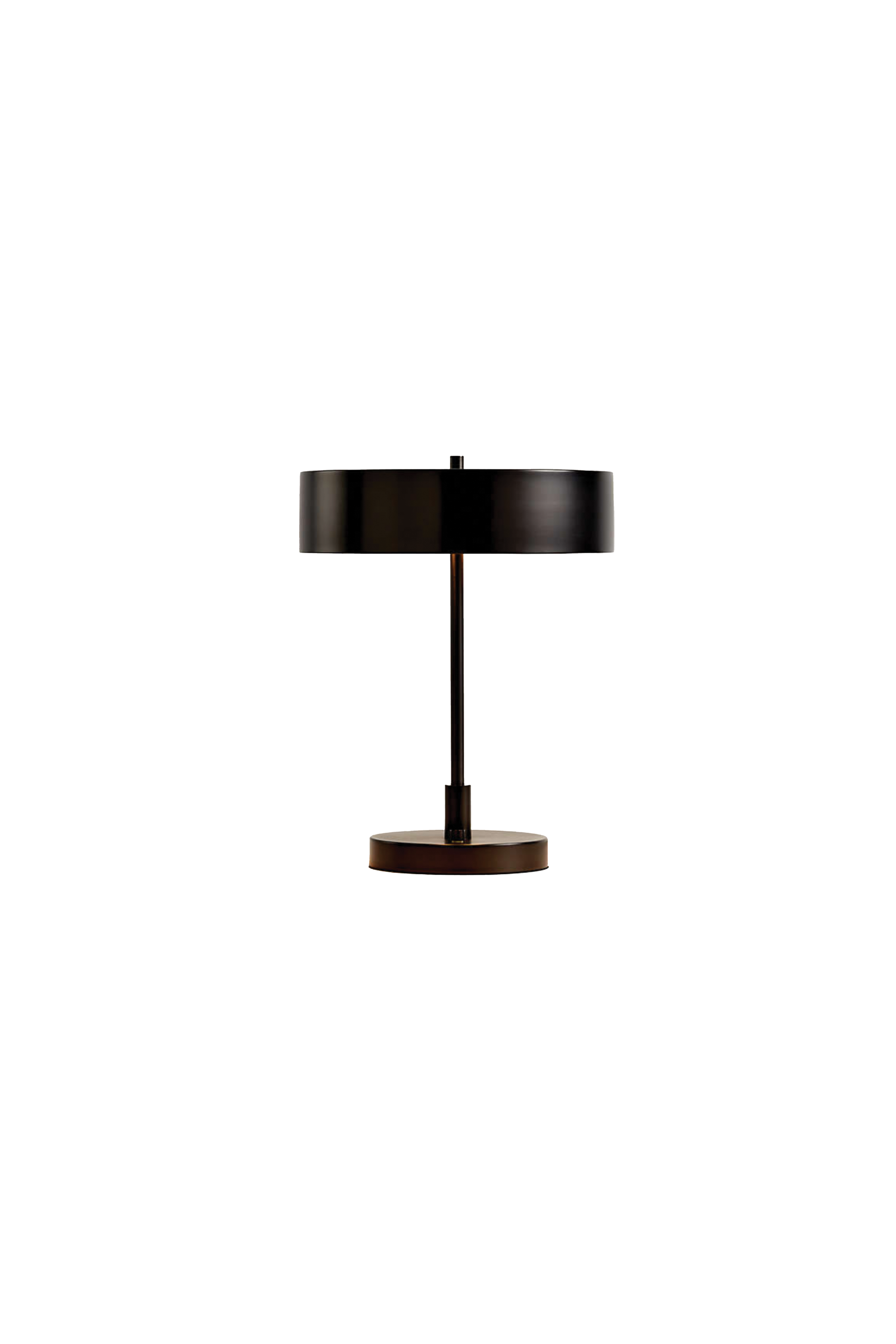 Dark Pewter Grey Table Lamp