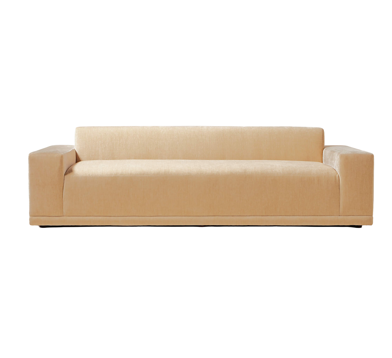 WHEAT VELVET DEEP SOFA