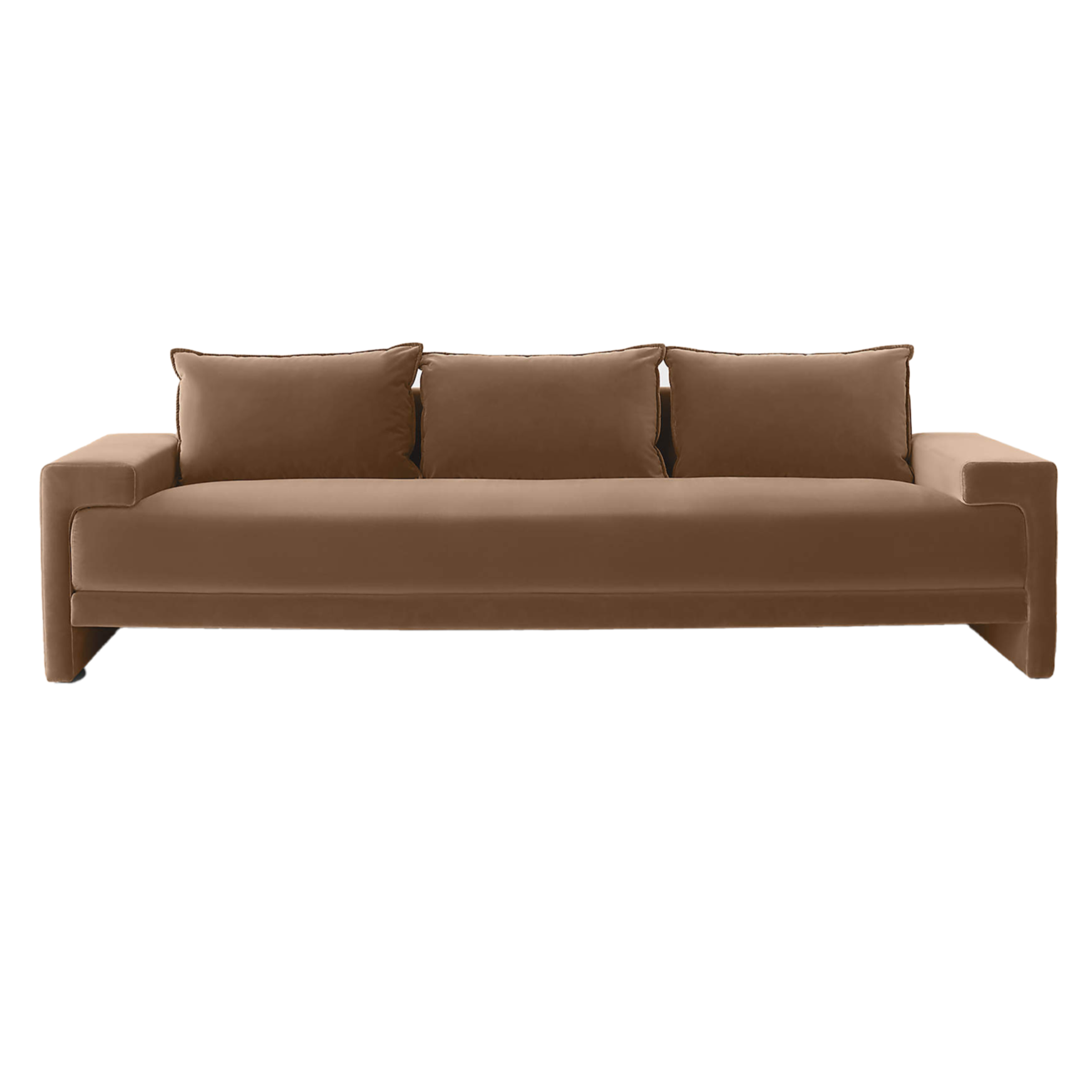 Camden Rye Velvet Sofa