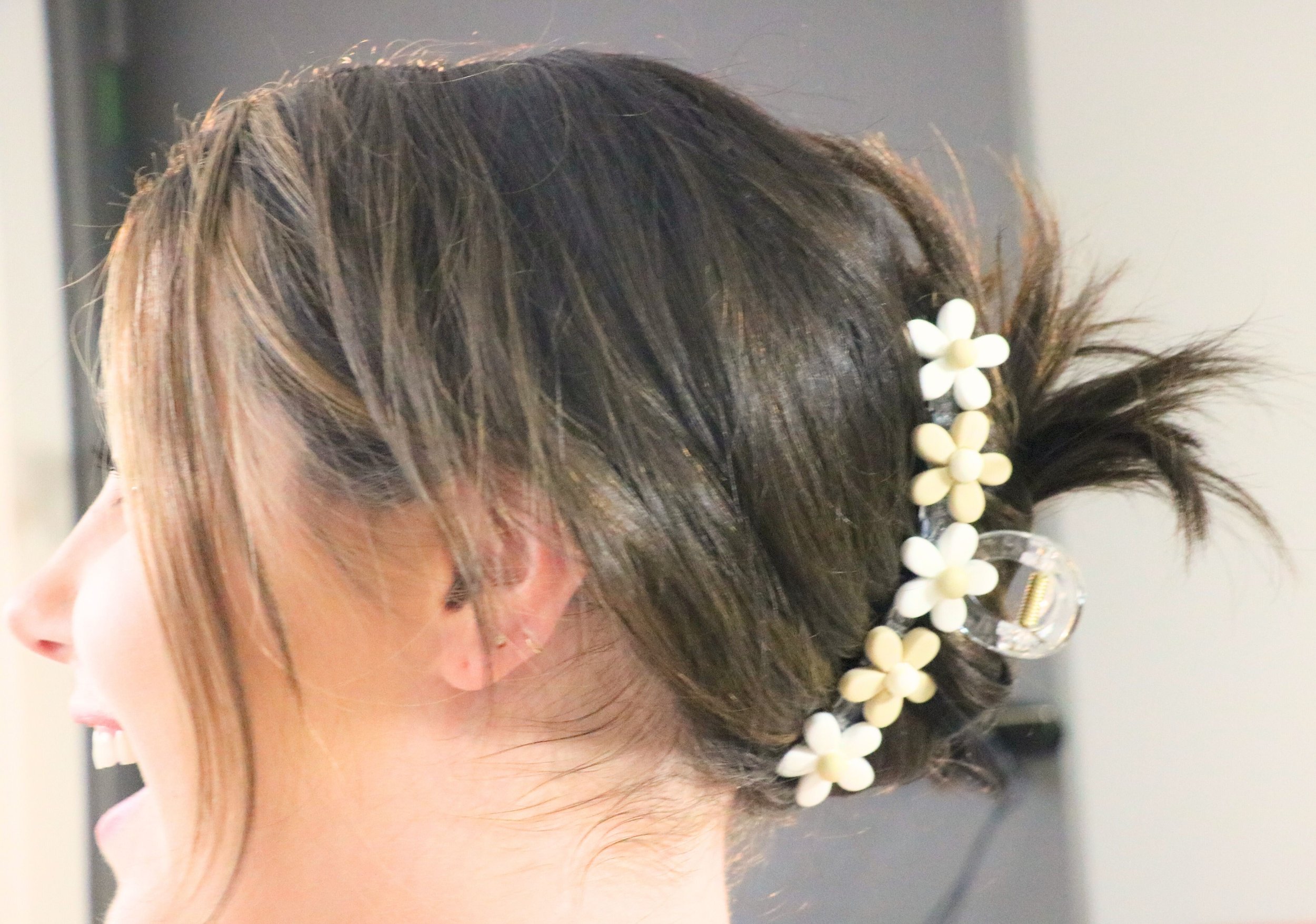 Floral Claw Clip