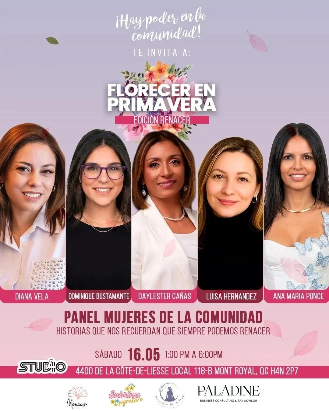 Florecer en Primavera- Evento Presencial en MONTREAL