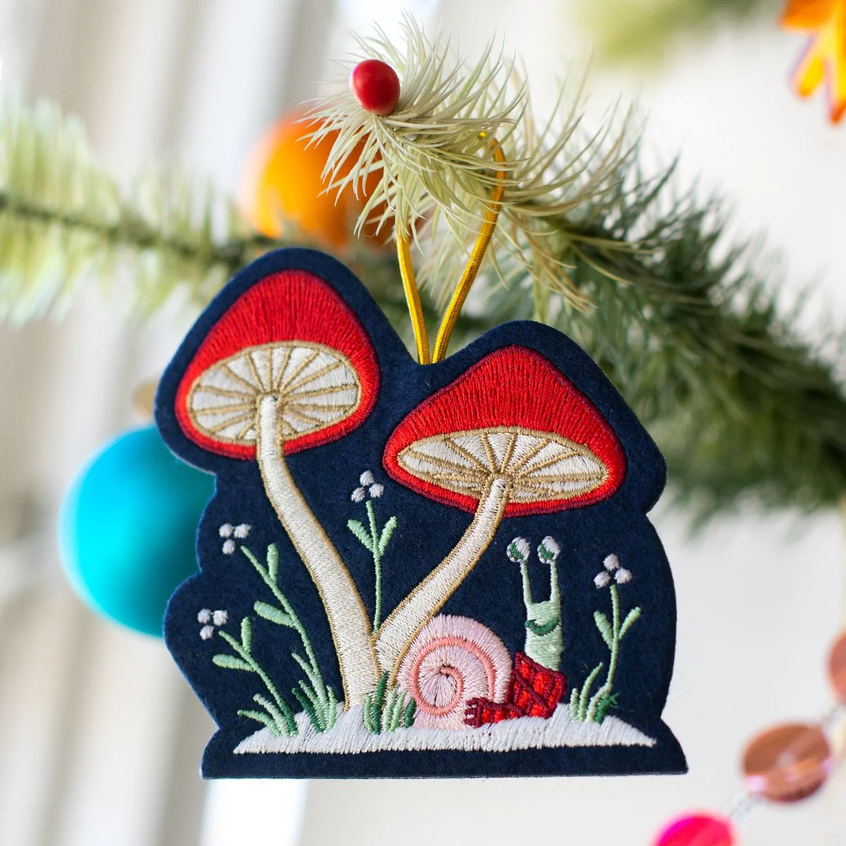 Mushroom Snail Ornament.Media-02.jpg