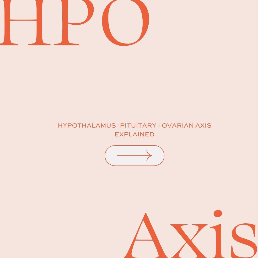 You might have come across the HPA axis but have you heard of the HPO axis? ⁠
⁠
The Hypothalamic-Pituitary-Ovarian (HPO) axis is a critical communication network that regulates reproductive health and hormonal balance in women and those you are AFAB.
